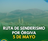 Senderismo en Órgiva . Por la Diputación de Granada. 5 de mayo