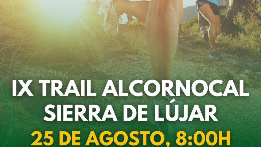 IX TRAIL ALCORNOCAL DE LÚJAR. 2024