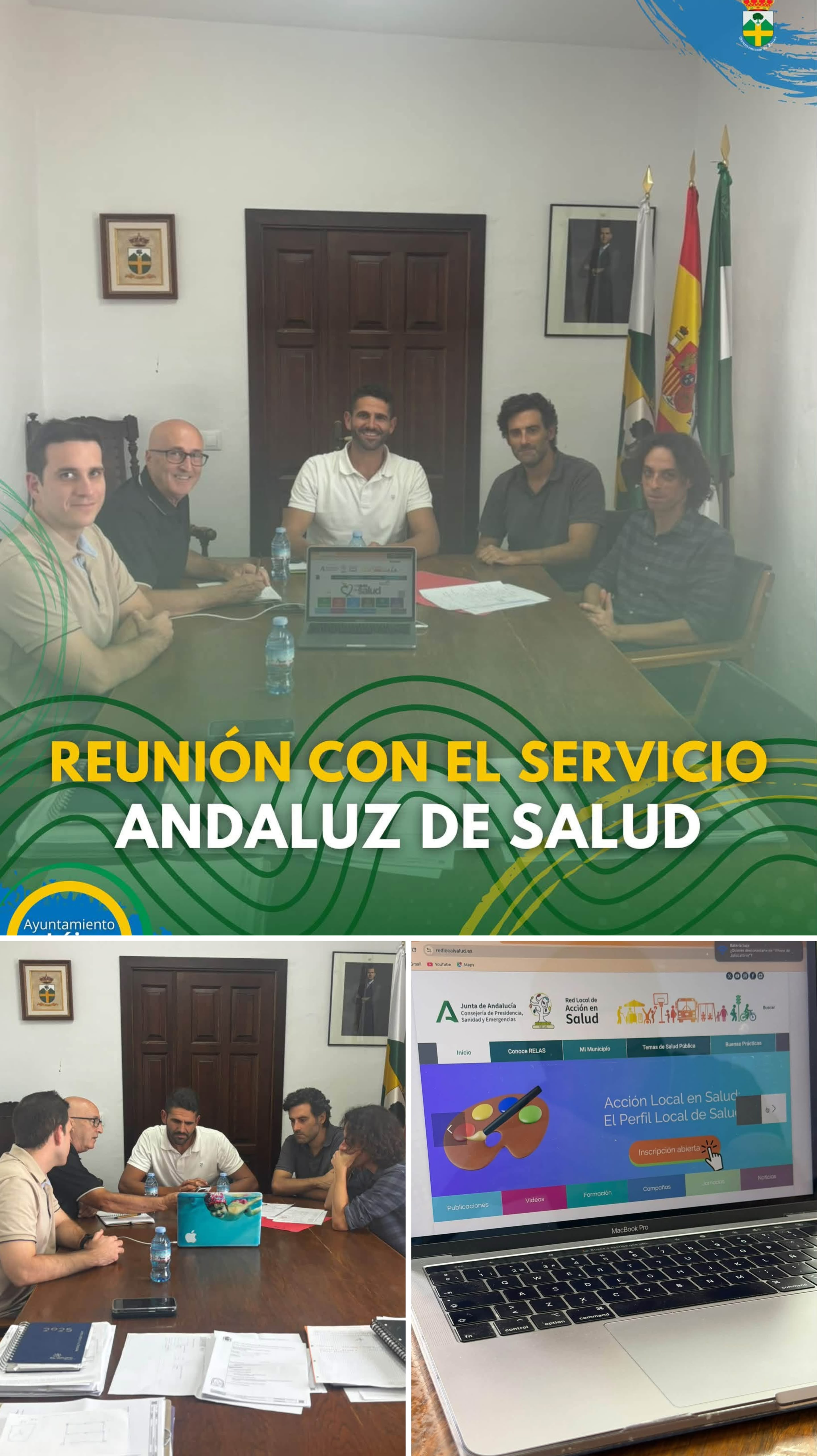 Reunión con el Servicio Andaluz de Salud