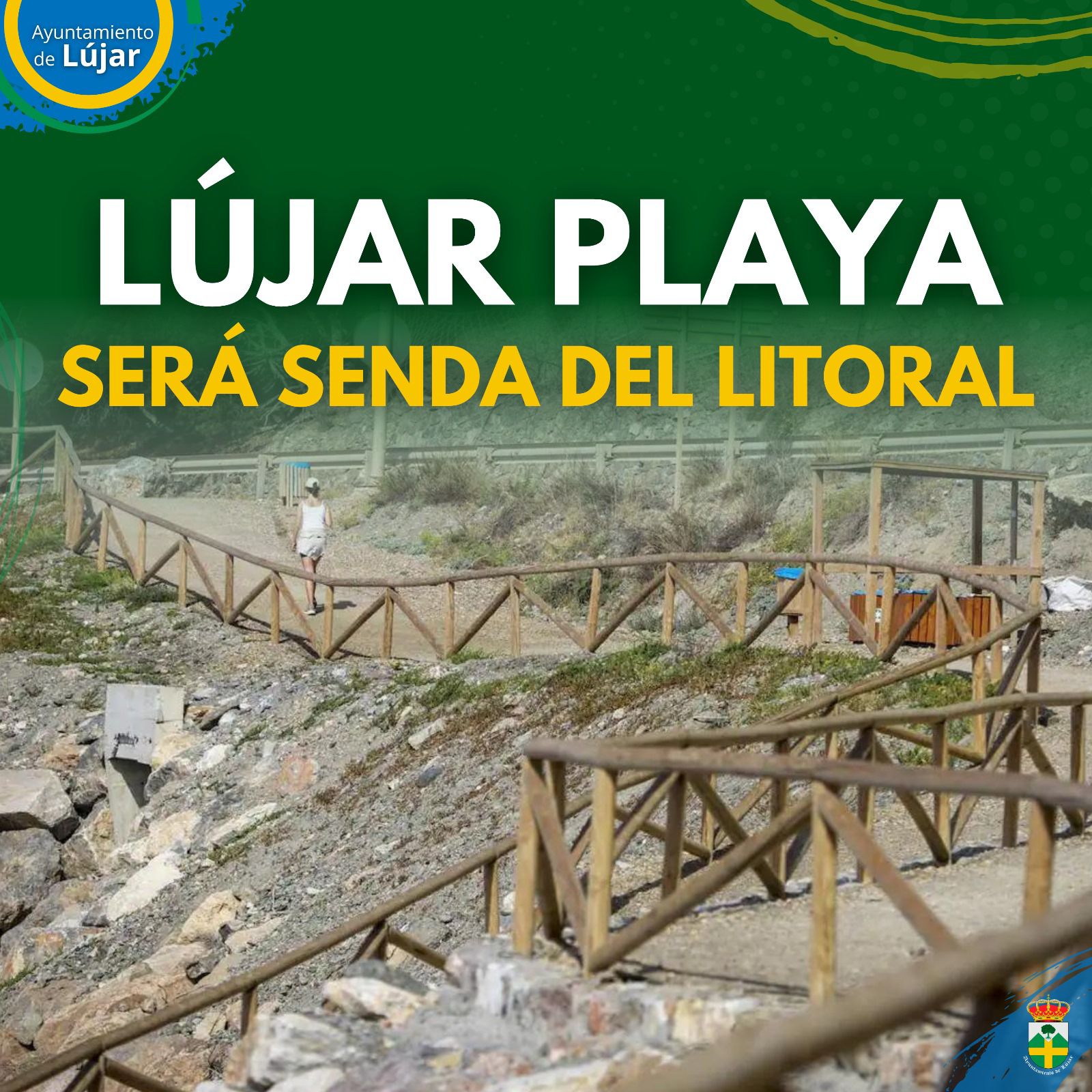 LÚJAR PLAYA, SERÁ SENDA LITORAL