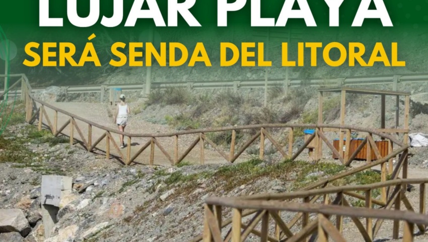LÚJAR PLAYA, SERÁ SENDA LITORAL