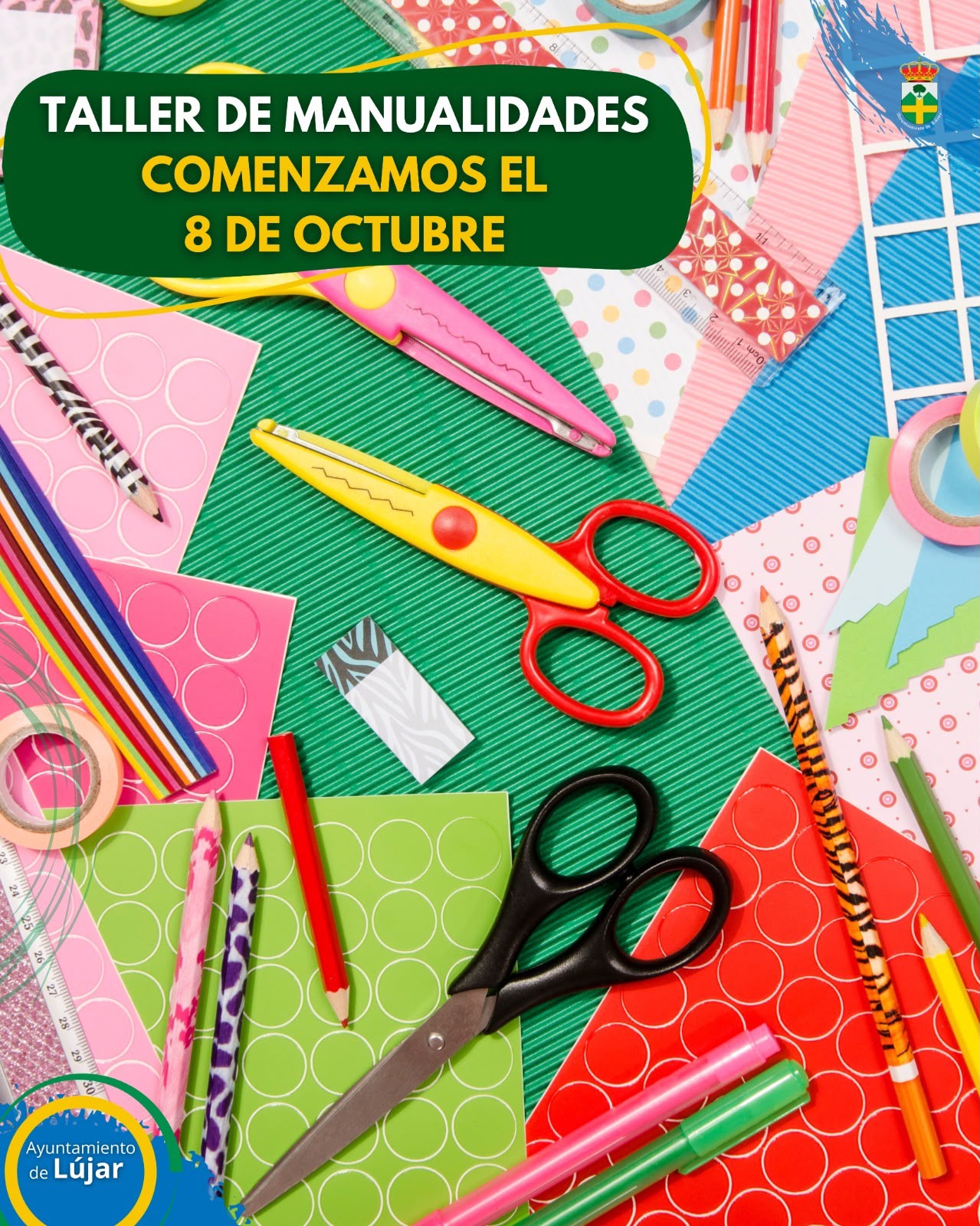 ¡COMENZAMOS EL TALLER DE MANUALIDADES!