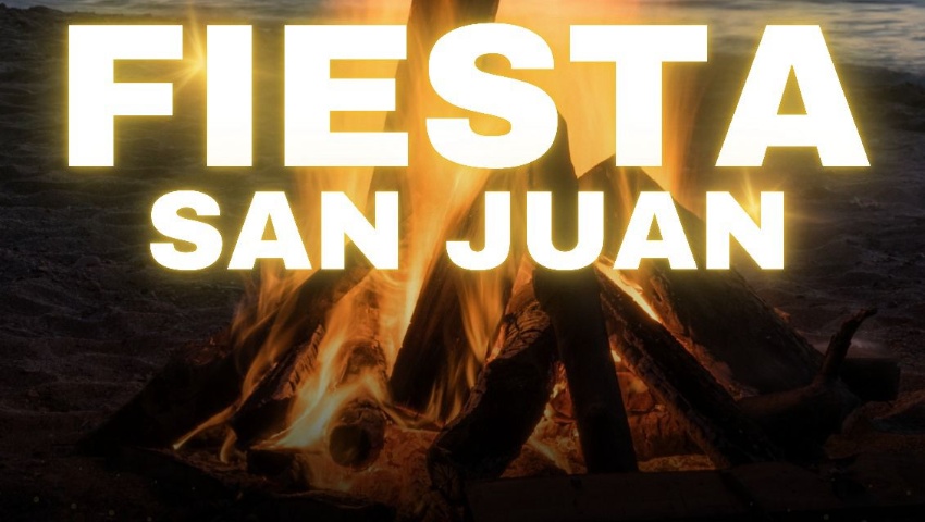 Noche mágica San Juan, en Lújar, Playa Cambriles